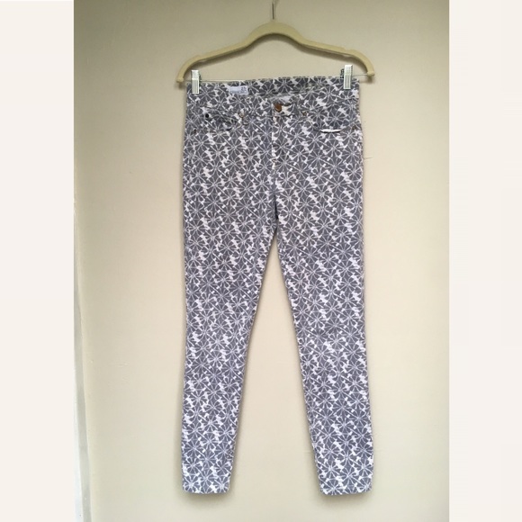 GAP ~ 1969 grey pattern legging jeans - Picture 2 of 6